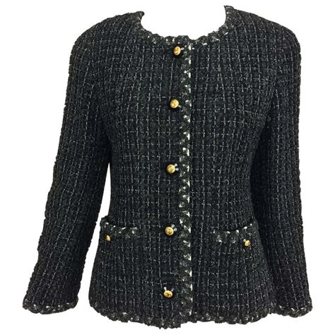 chanel vintage jacket|chanel tweed jacket outlet.